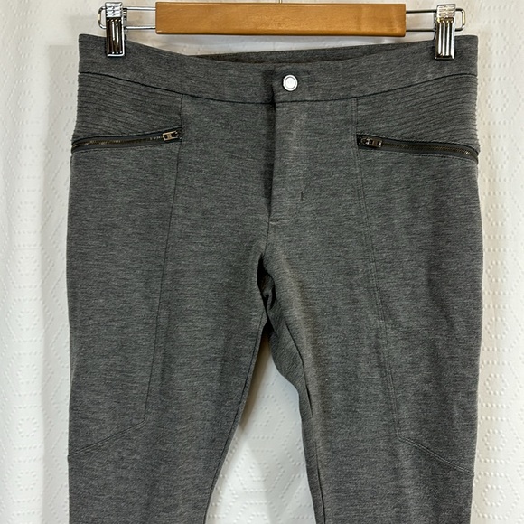 EUC Athleta Ponte Moto pants 4 petite - Picture 3 of 7
